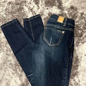 american blue jeans size 1 darker blue